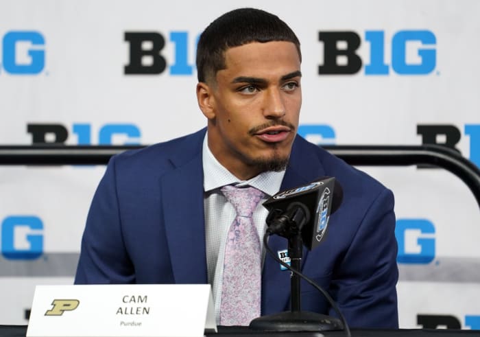 Purdue S Cam Allen 2022 Big Ten Football Media Days